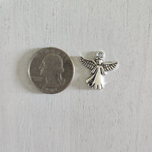 Load image into Gallery viewer, Angel Double Sided Charm/Pendant - SILVER
