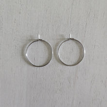 Load image into Gallery viewer, Hoop Earring Finding, 20mm - STAINLESS STEEL, 316 Stainless Steel
