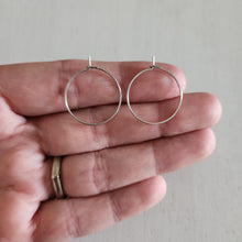 Load image into Gallery viewer, Hoop Earring Finding, 20mm - STAINLESS STEEL, 316 Stainless Steel
