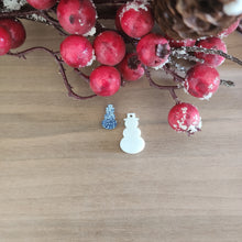 Load image into Gallery viewer, Christmas Acrylic Snowmen Drops &amp; Studs
