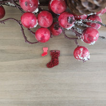 Load image into Gallery viewer, Christmas Acrylic Stocking Drops &amp; Studs
