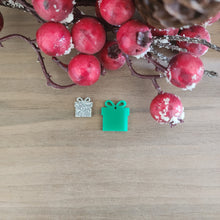 Load image into Gallery viewer, Christmas Acrylic Present Drops &amp; Studs
