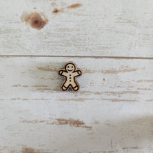 Load image into Gallery viewer, Christmas Gingerbread Man Studs &amp; Drops
