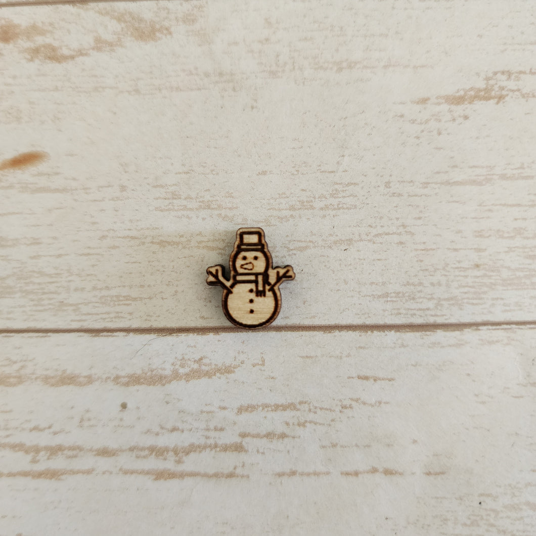 Christmas Snowmen Studs & Drops