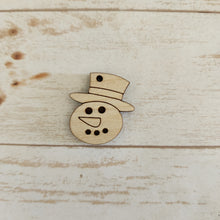 Load image into Gallery viewer, Christmas Snowman Head Studs &amp; Drops
