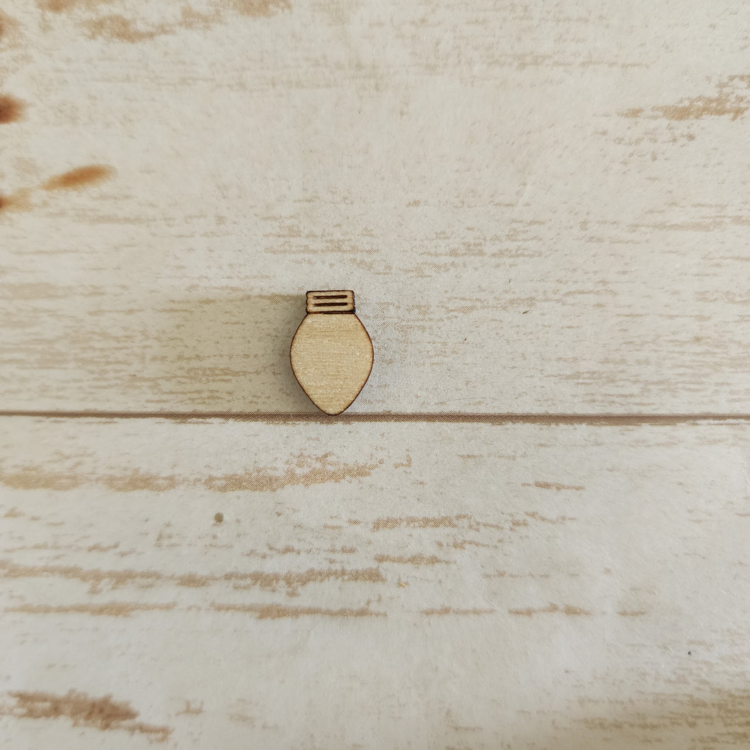 Christmas Lightbulb Studs & Drops