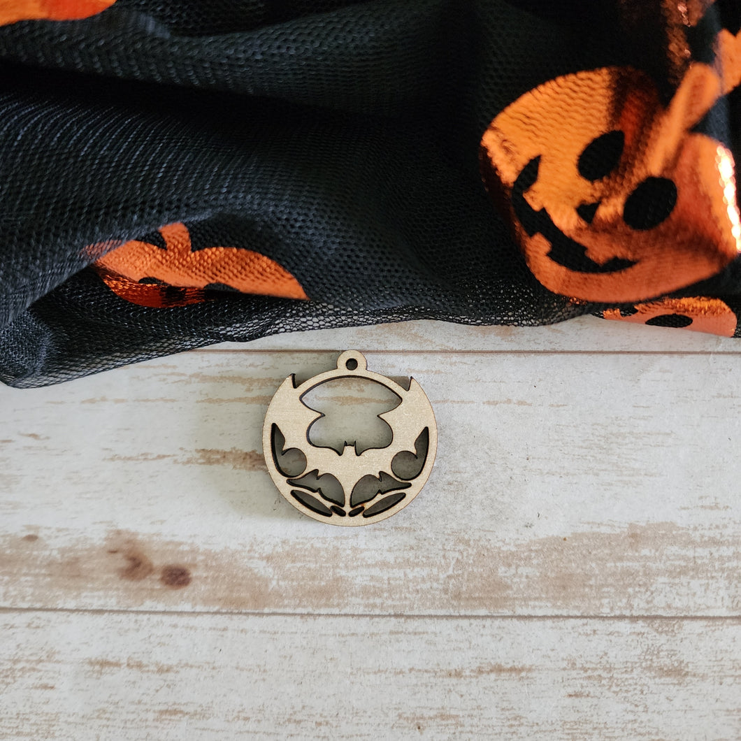 Halloween Decorative Bat Silhouette Cutout Hoop