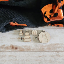 Load image into Gallery viewer, Halloween Simple Candy Corn Studs &amp; Drops
