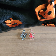 Load image into Gallery viewer, Patterned Acrylic Halloween Snake Drops
