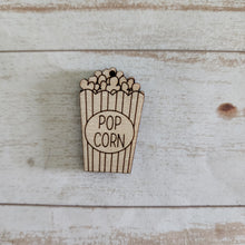 Load image into Gallery viewer, Movie Ticket &amp; Popcorn Earrings
