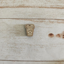 Load image into Gallery viewer, &quot;❤️&quot; Coffee Cup Studs &amp; Drops
