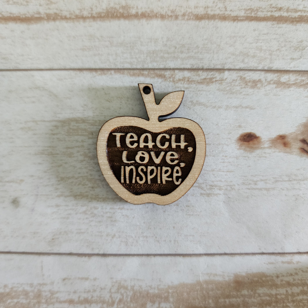 Teach, Love/Lead, Inspire Apple Drops