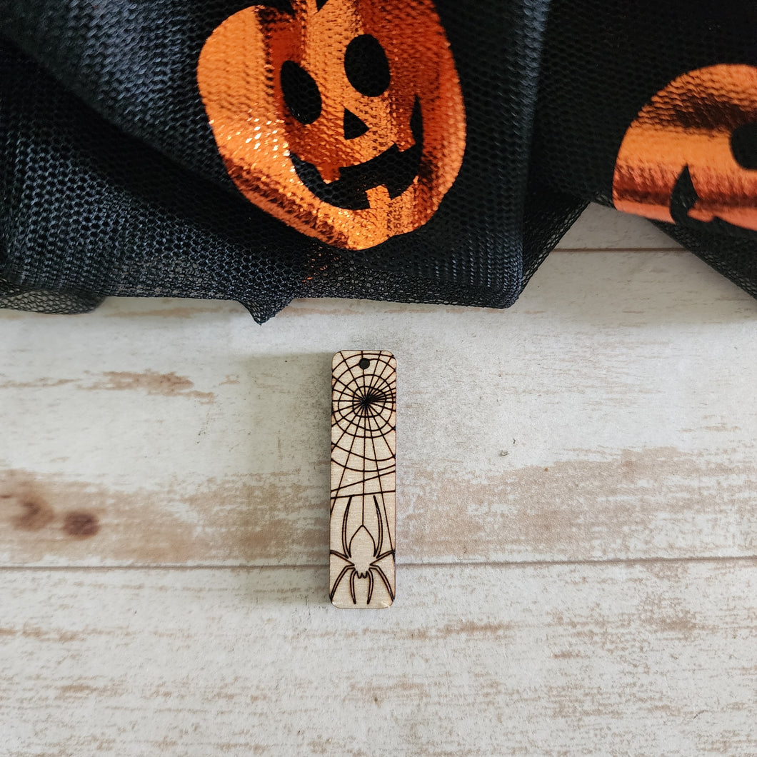 Halloween Spider & Web Bar Drop