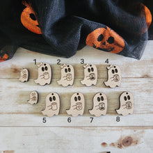 Load image into Gallery viewer, Halloween Ghosts with Coffee Cup Earrings
