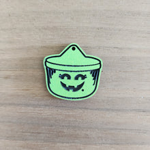 Load image into Gallery viewer, Halloween Acrylic Classic Boo Bucket Studs &amp; Drops
