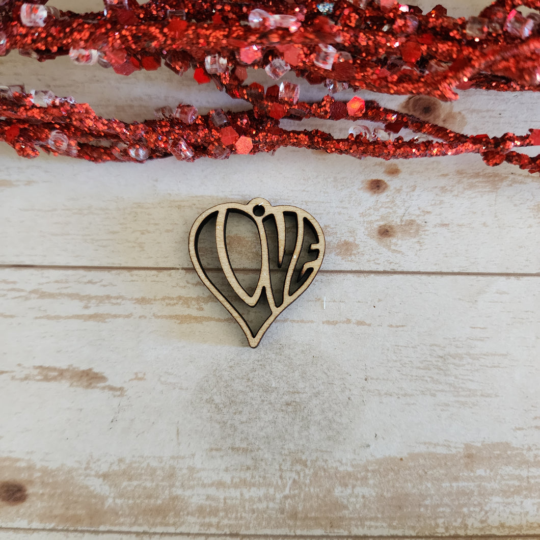 Valentine's Day Love Heart Cutout Drop
