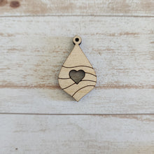 Load image into Gallery viewer, Valentine&#39;s Day Wavy Lines with Heart Drops
