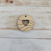 Load image into Gallery viewer, Valentine&#39;s Day Wavy Lines with Heart Drops
