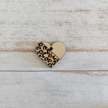 Load image into Gallery viewer, Valentine&#39;s Day Leopard Geo Heart Studs &amp; Drops
