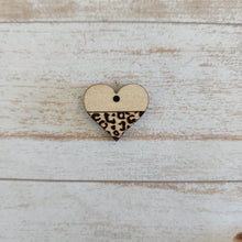 Load image into Gallery viewer, Valentine&#39;s Day Leopard Geo Heart Studs &amp; Drops
