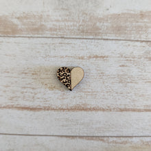 Load image into Gallery viewer, Valentine&#39;s Day Leopard Geo Heart Studs &amp; Drops
