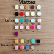 Load image into Gallery viewer, Valentine&#39;s Day Acrylic Conversation Heart Studs
