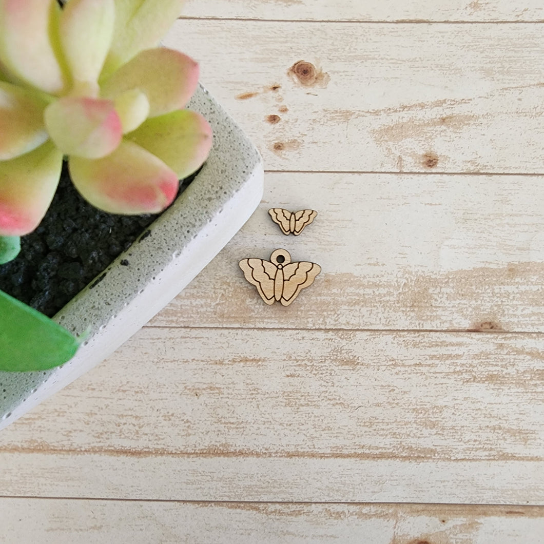 Painted Lady Butterfly Stud & Drop