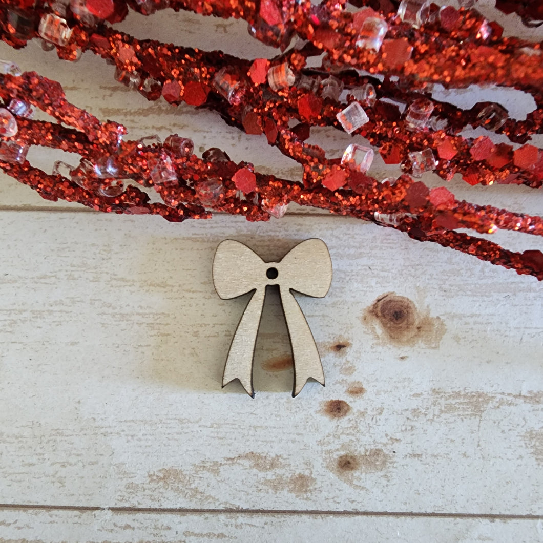Valentine's Day Bow with Long Tails Drop