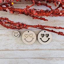 Load image into Gallery viewer, Valentine&#39;s Day Happy Heart Eyes Stud &amp; Drops
