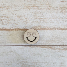 Load image into Gallery viewer, Valentine&#39;s Day Happy Heart Eyes Stud &amp; Drops
