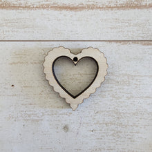 Load image into Gallery viewer, Valentine&#39;s Day Small Scalloped Heart Stud &amp; Drops
