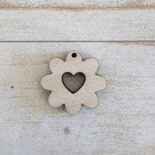 Load image into Gallery viewer, Valentine&#39;s Day 8 Petal Flower with Heart Stud &amp; Drops
