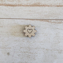 Load image into Gallery viewer, Valentine&#39;s Day 8 Petal Flower with Heart Stud &amp; Drops
