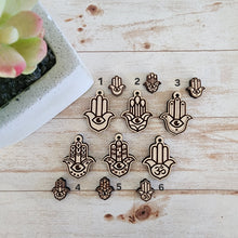Load image into Gallery viewer, Hamsa Hand Studs &amp; Drops
