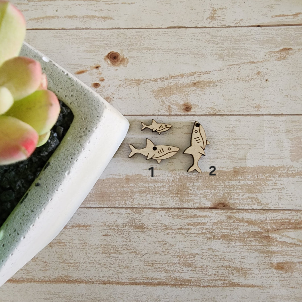 Shark Stud & Drops