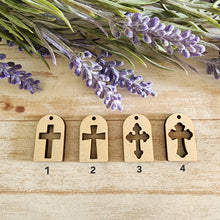 Load image into Gallery viewer, Cutout Cross Tombstone Drops

