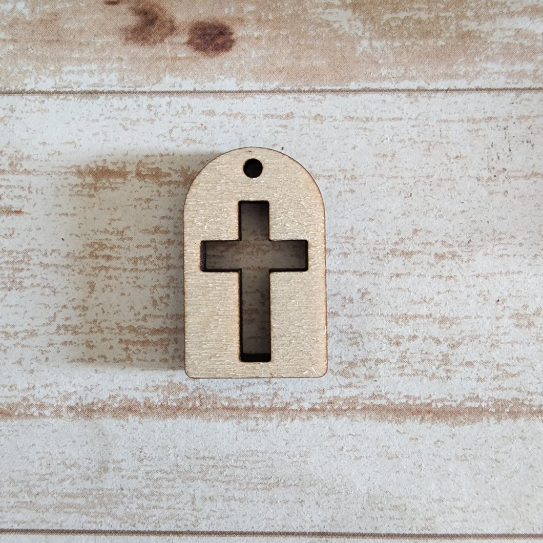 Cutout Cross Tombstone Drops