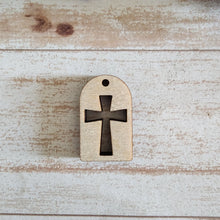 Load image into Gallery viewer, Cutout Cross Tombstone Drops
