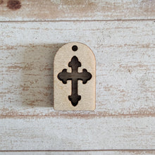 Load image into Gallery viewer, Cutout Cross Tombstone Drops
