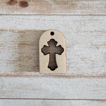 Load image into Gallery viewer, Cutout Cross Tombstone Drops
