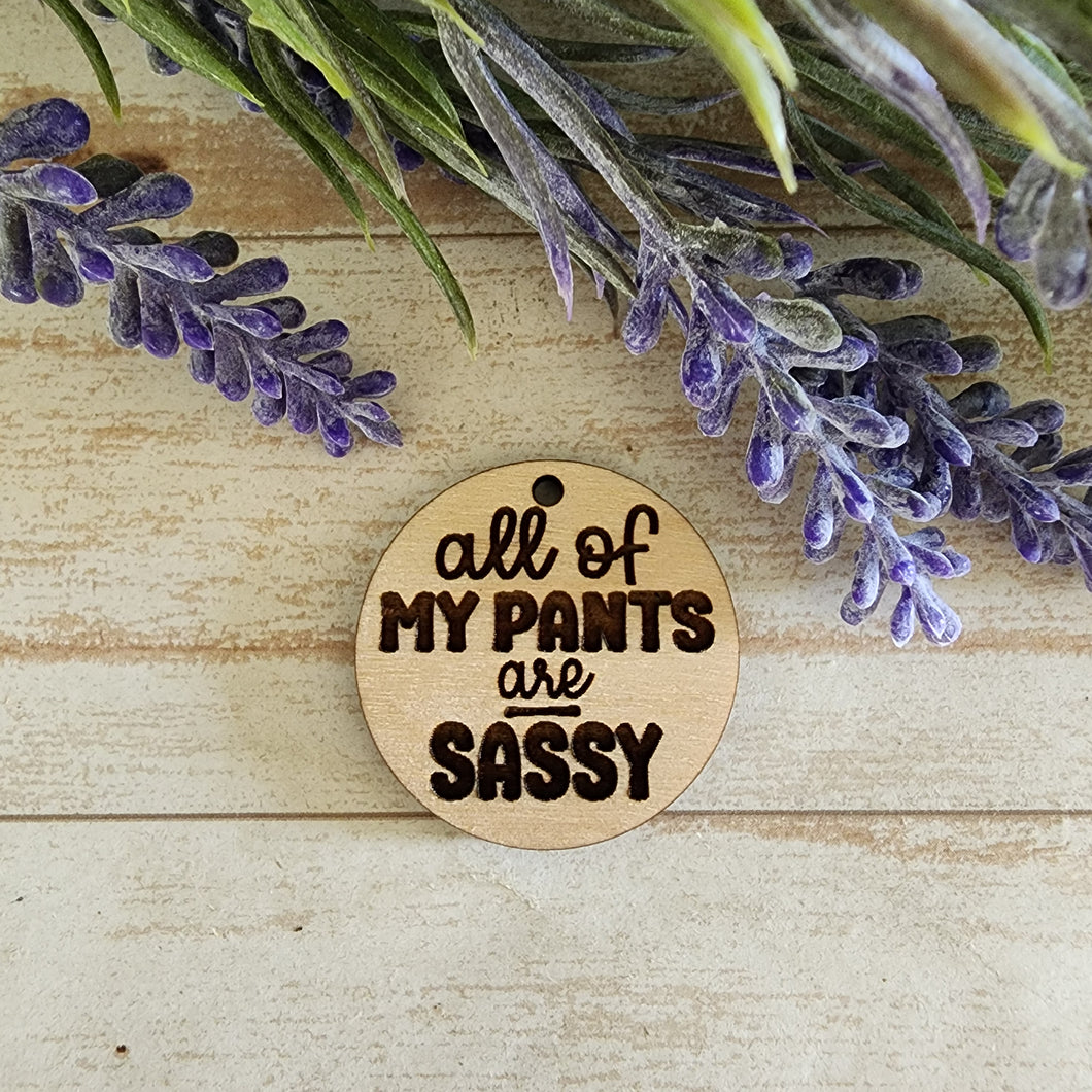 All of my Pants are Sassy Keychain/Magnet