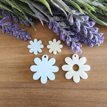 Load image into Gallery viewer, 8 Petal Flower Acrylic Stud &amp; Drops
