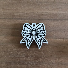 Load image into Gallery viewer, Acrylic Sports Bows Studs &amp; Drops
