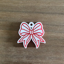 Load image into Gallery viewer, Acrylic Sports Bows Studs &amp; Drops
