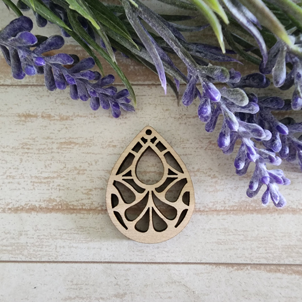 Geo Cutout Teardrop #1