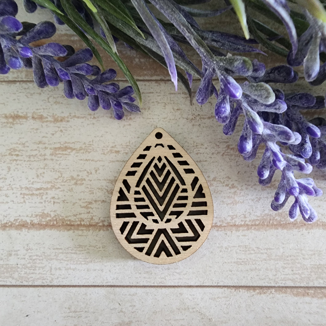 Geo Cutout Teardrop #19