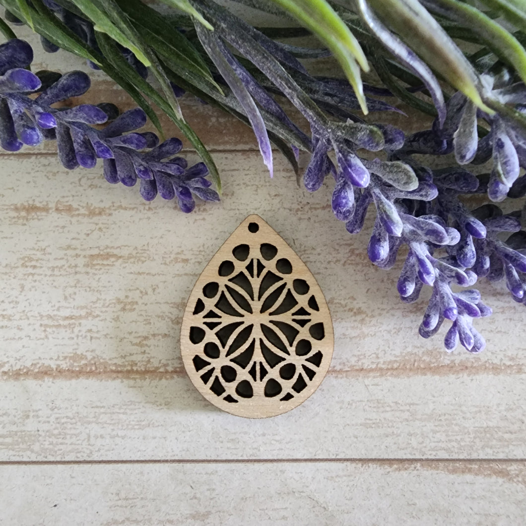 Geo Cutout Teardrop #7