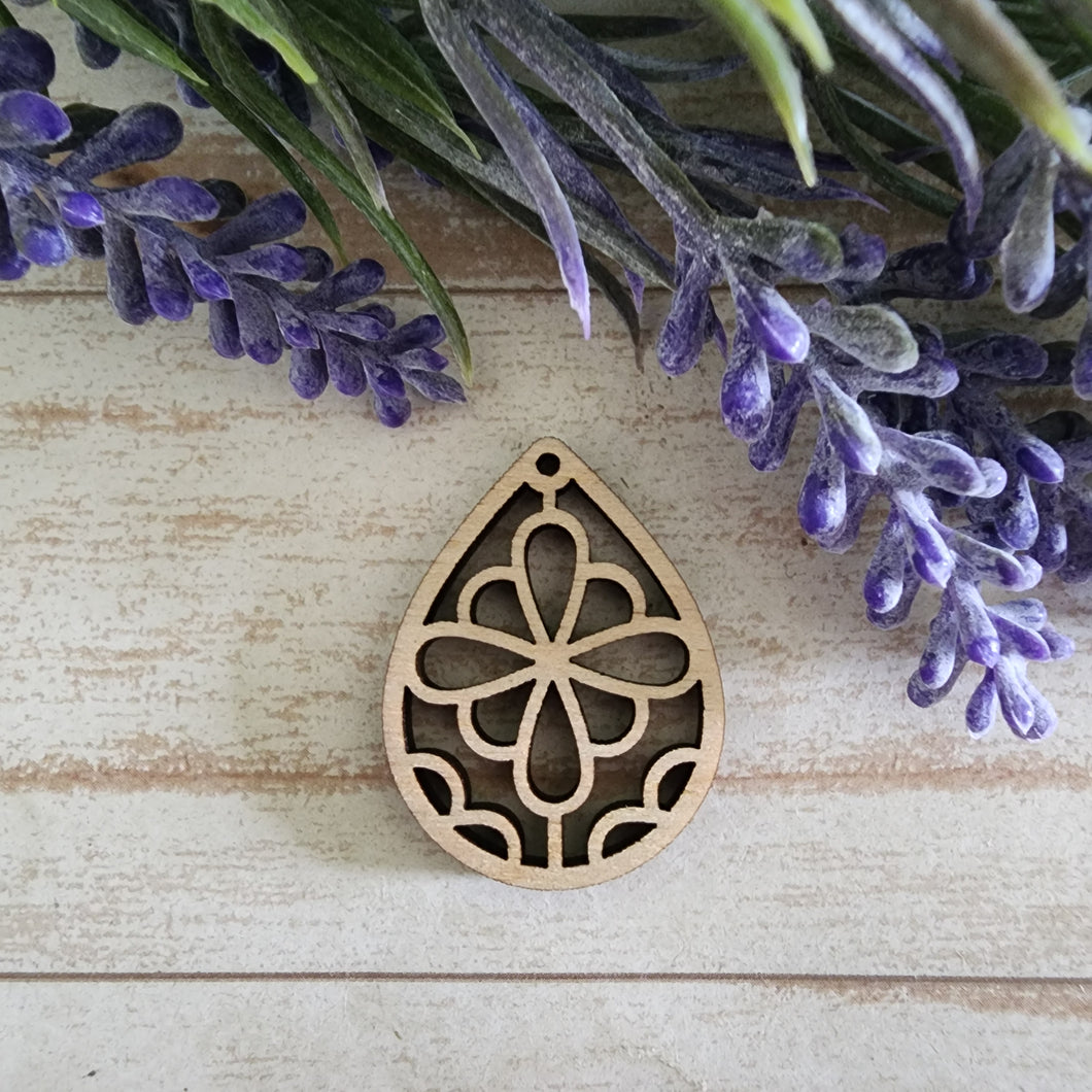 Geo Cutout Teardrop #11