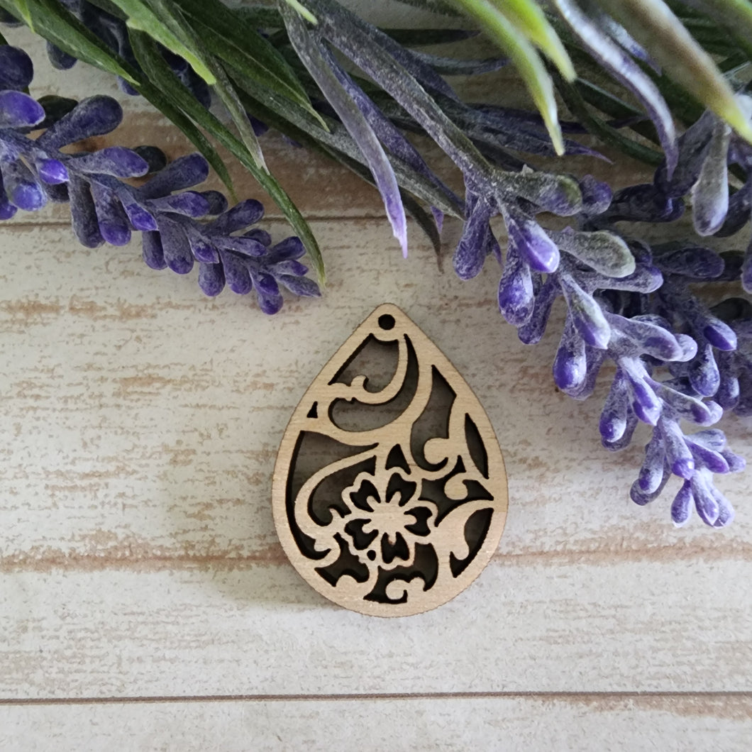 Geo Cutout Teardrop #12