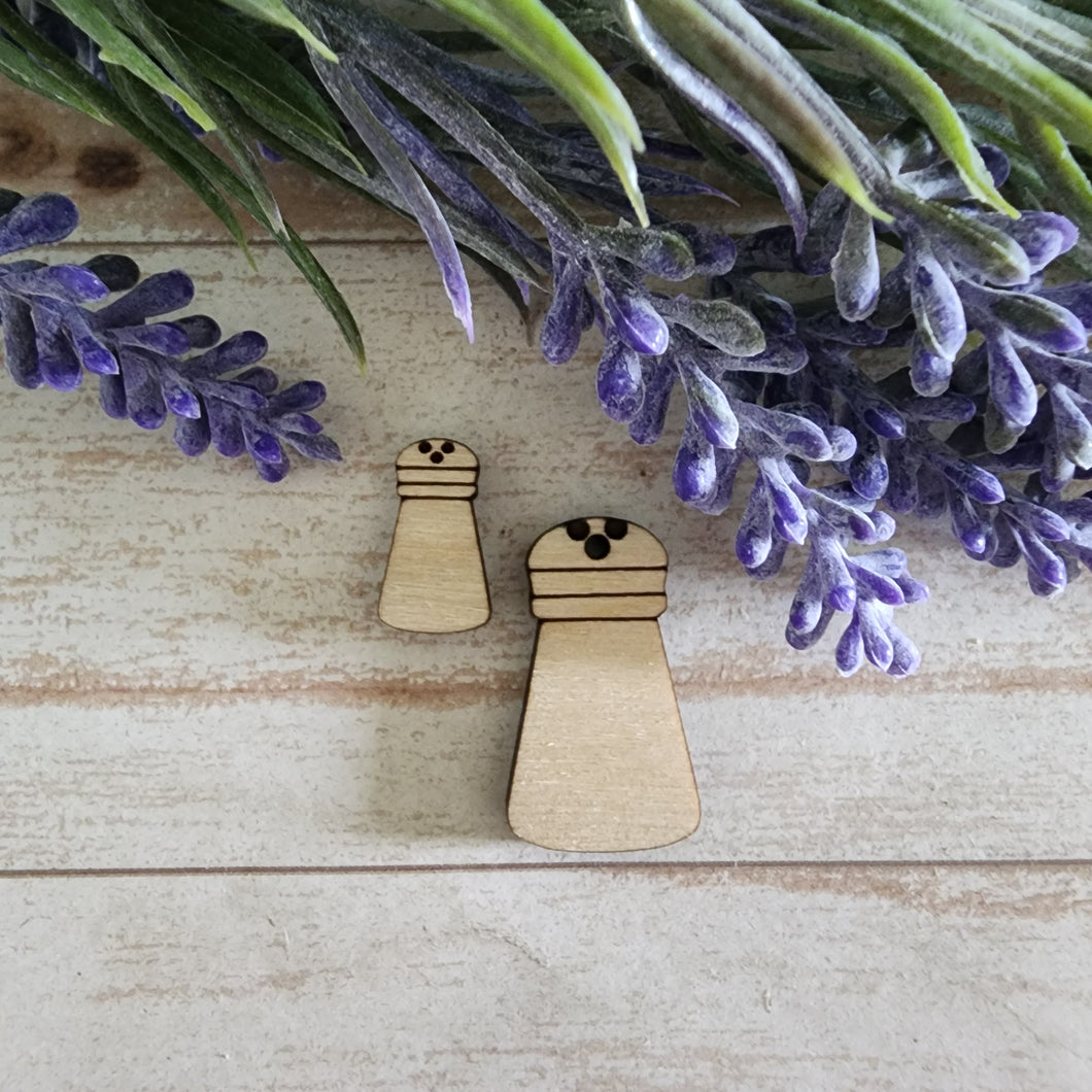 Salt/Pepper Shaker Stud & Drop